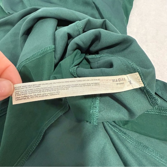 Free People Intimately City Cool Midi Slip In Evergreen Size Extra Small - Picture 9 of 11